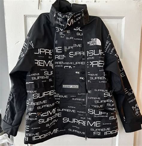 supreme tnf jacket replica|supreme the north face apogee jacket.